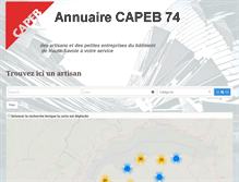 Tablet Screenshot of capeb74.com